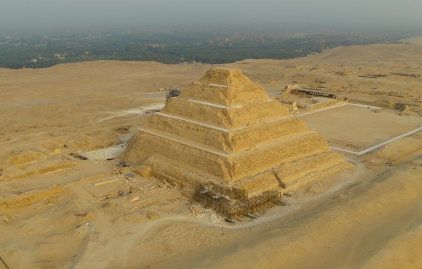Full Day Cairo Tour to Giza Pyramids, Memphis, Saqqara and Dahshur