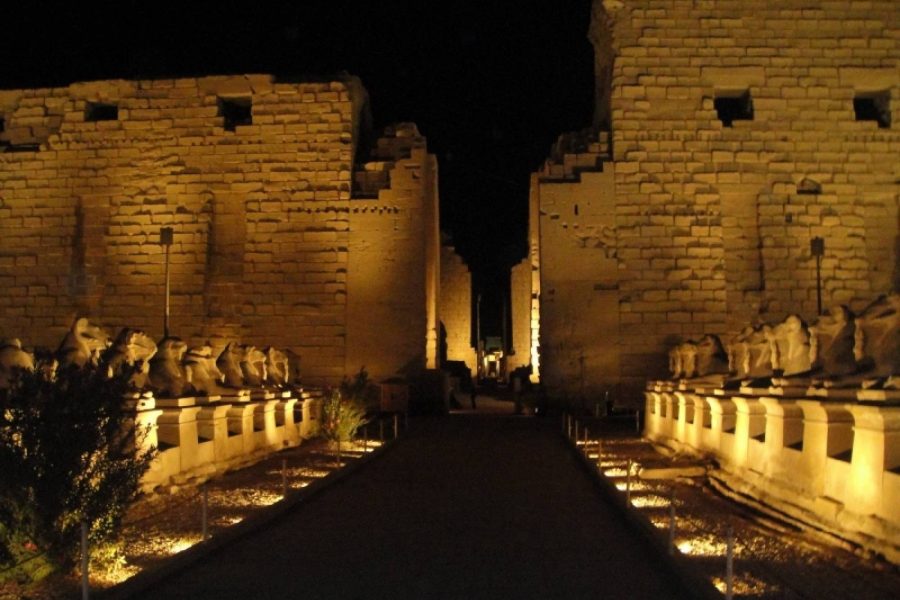 Experience the Sound & Light Show at Karnak Temple in Luxor